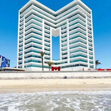Condominio Torre Eme Frente Al Malecon Vista A La Ciudad Con Alberca Y Algo Al Mar Gimnacio Mazatlán Exteriör bild
